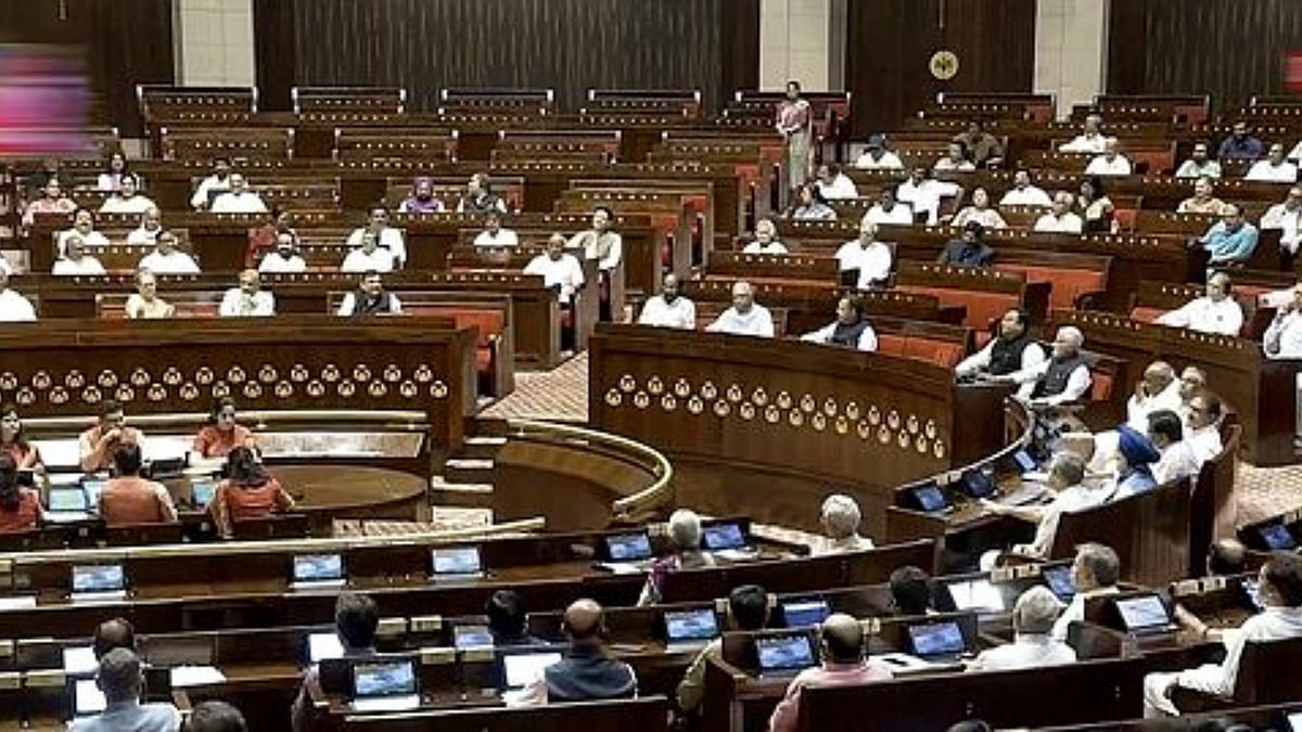 Proceeding going on in Rajya Sabha.(File photo-Representational image) | - PTI